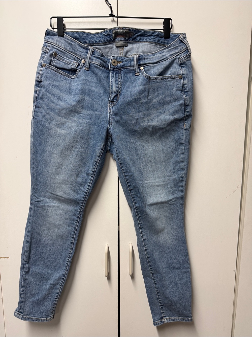 torrid mid rise vintage stretch skinny jeans